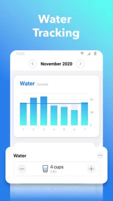 Nutrilio Food Tracker & Water android App screenshot 5